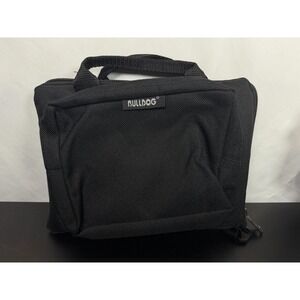 Bulldog Deluxe Mini Range Bag 11" x 7" x 2" Nylon, Water-Resistant Black - BD915